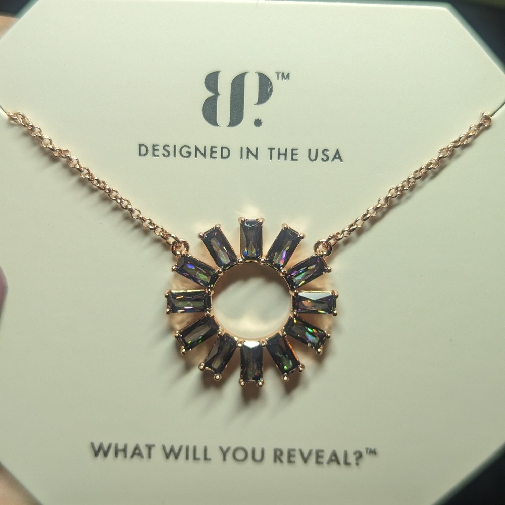 Bomb Party June 2024 Circle of Love in Rose Gold Plating NWT